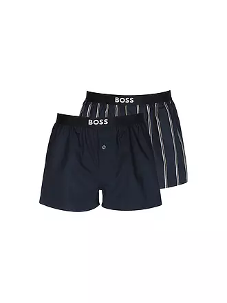 BOSS | Boxershorts 2er Pkg. open blue | blau