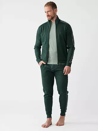 BOSS | Loungewear Jogginghose | dunkelgrün