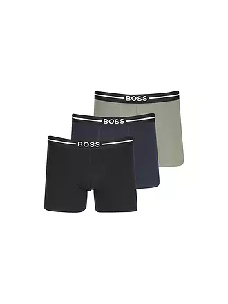 BOSS | Pants 3-er Pkg. blau schwarz | schwarz