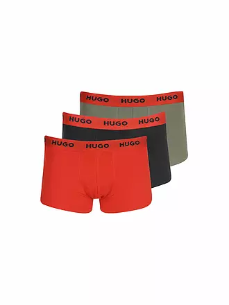 BOSS | Pants 3er Pkg open m | rot