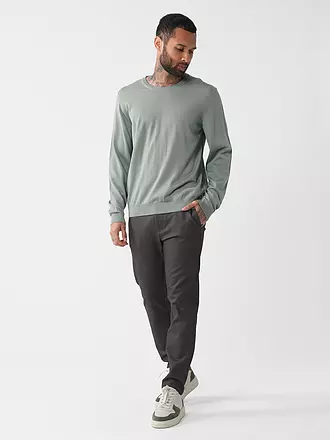 BOSS | Pullover Slim Fit LENO-P | hellgrün