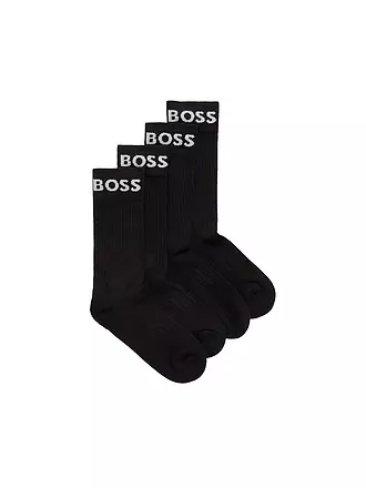 BOSS | Socken 2-er Pkg. black | weiss