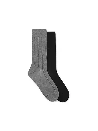 BOSS | Socken 2er Pkg dark blue | grau