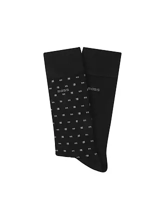 BOSS | Socken 2er Pkg. black | dunkelgrün