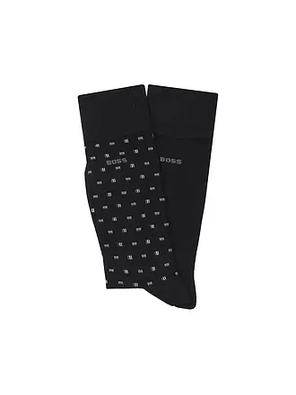 BOSS | Socken 2er Pkg. black | dunkelblau