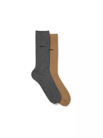 BOSS | Socken 2er Pkg. open blue | beige