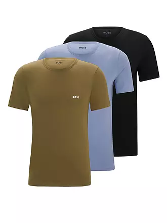 BOSS | T-Shirt 3er Pkg CLASSIC | olive