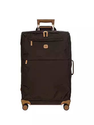 BRICS | Trolley weich X-TRAVEL 71cm Black | braun