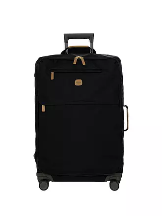 BRICS | Trolley weich X-TRAVEL 71cm Brown | schwarz