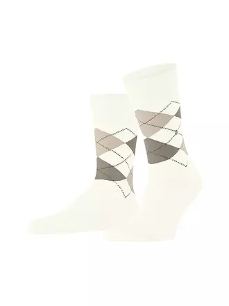 BURLINGTON |  Herren Socken MANCHESTER dark rock | creme