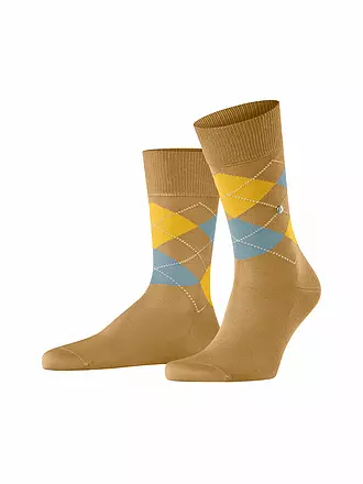 BURLINGTON |  Herren Socken MANCHESTER dark rock | camel