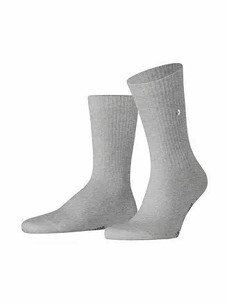 BURLINGTON | Damen Socken FLEET STREET 36-41 white | hellgrau