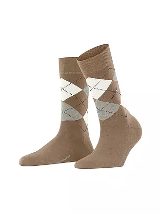 BURLINGTON | Damen Socken MARYLEBONE 36-41 berry | camel