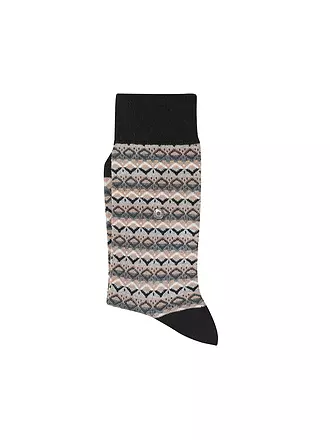 BURLINGTON | Damen Socken MODERN FAIR ISLE 36-41 black | camel