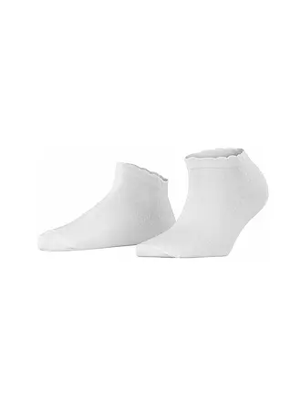 BURLINGTON | Damen Socken MONTROSE 36-41 roan rouge | weiss