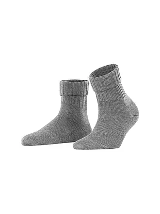 BURLINGTON | Damen Socken PLYMOUTH 36-41 anthra mel | grau