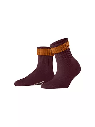 BURLINGTON | Damen Socken PLYMOUTH 36-41 berry | dunkelrot