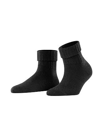 BURLINGTON | Damen Socken PLYMOUTH 36-41 woolwhite | schwarz