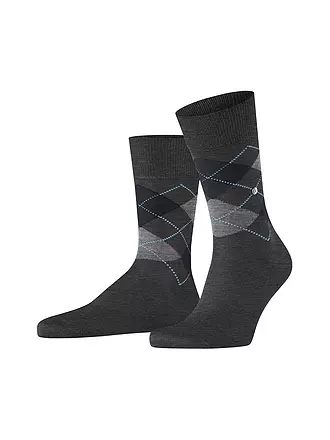 BURLINGTON | Herren Socken 40-46 MANCHESTER bee | grau