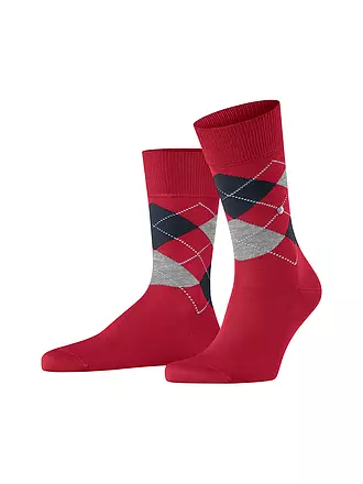 BURLINGTON | Herren Socken 40-46 MANCHESTER bee | rot