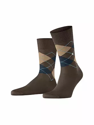 BURLINGTON | Herren Socken 40-46 MANCHESTER bee | braun