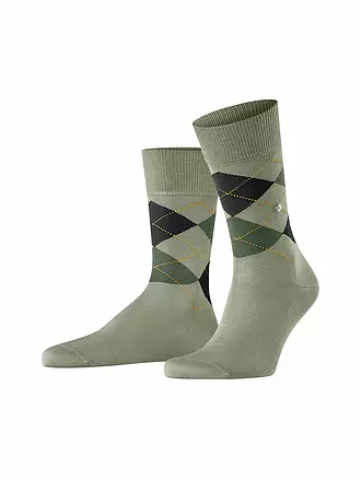 BURLINGTON | Herren Socken 40-46 MANCHESTER mountain green | hellgrün