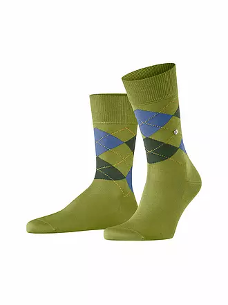 BURLINGTON | Herren Socken 40-46 MANCHESTER mountain green | grün