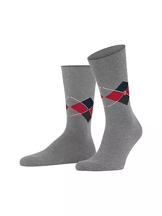 BURLINGTON | Herren Socken 40-46 MULTI KING marine | hellgrau