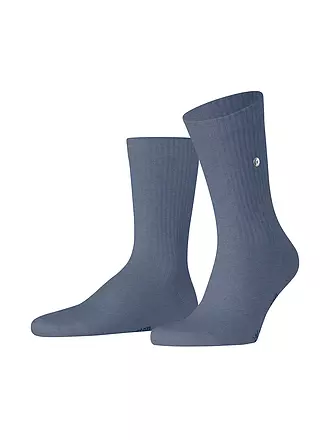 BURLINGTON | Herren Socken BOND STREET 40-46 black | blau