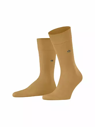 BURLINGTON | Herren Socken DUBLIN SO 40-46  mustard | hellblau