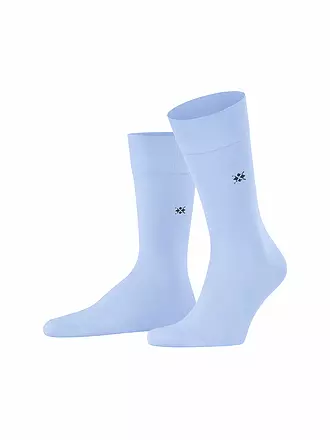 BURLINGTON | Herren Socken DUBLIN SO 40-46 anthracite mel. | hellblau