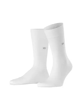 BURLINGTON | Herren Socken DUBLIN SO 40-46 bee | weiss