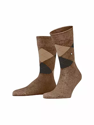 BURLINGTON | Herren Socken DUNDEE 40-46 marine | hellbraun