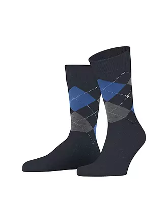 BURLINGTON | Herren Socken DUNDEE toffe mel | dunkelblau