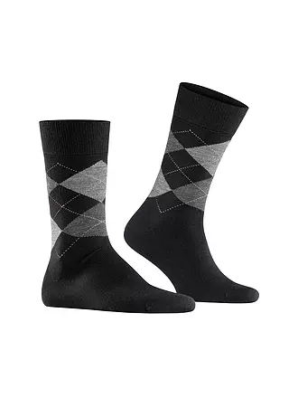 BURLINGTON | Herren Socken EDINBURGH 40-46 black | schwarz