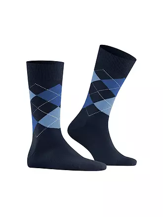 BURLINGTON | Herren Socken EDINBURGH 40-46 marine | dunkelblau