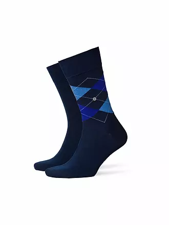 BURLINGTON | Herren Socken EVERYDAY 2-er Pkg. 40-46 marine | 