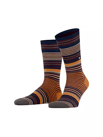 BURLINGTON | Herren Socken STRIPE 40-46 henna | blau