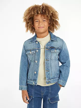 CALVIN KLEIN JEANS | Jungen Jeansjacke  | 