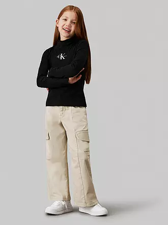 CALVIN KLEIN JEANS | Mädchen Cargohose | beige