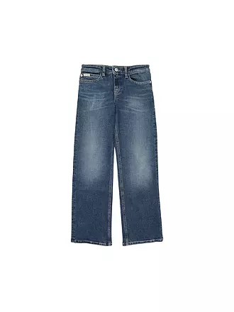 CALVIN KLEIN JEANS | Mädchen Jeans Wide Leg Fit | blau