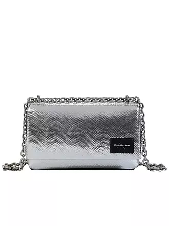 CALVIN KLEIN JEANS | Tasche - Umhängetasche SCULPTED | silber