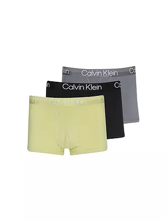 CALVIN KLEIN | Pants 3er Pkg schwarz grau multi | 