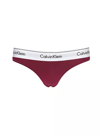 CALVIN KLEIN | String MODERN COTTON purple | rosa