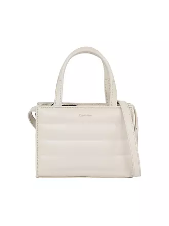 CALVIN KLEIN | Tasche - Mini Tote Bag QUILT | creme