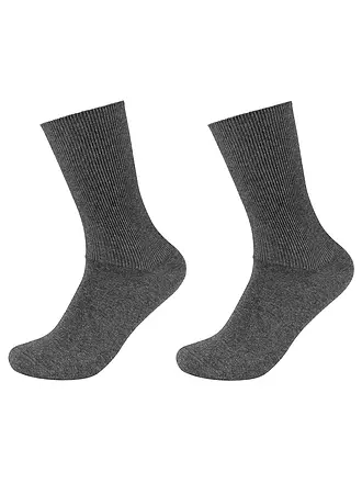 CAMANO | Herren-Socken 2er Pkg navy | grau