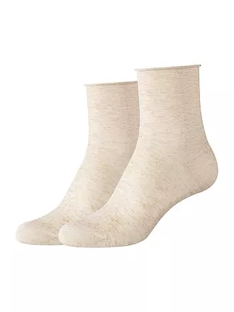 CAMANO | Rollsocken 2er Pkg blue | beige