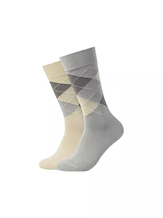 CAMANO | Socken 2-er Pkg. anthracite | hellgrau