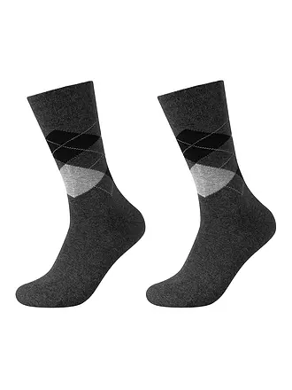 CAMANO | Socken 2-er Pkg. griffin | grau