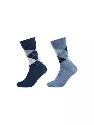 CAMANO | Socken 2-er Pkg. griffin | blau